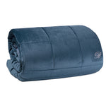 Trapunta Blu Velvet Matrimoniale Blumarine - Biancheria da sogno Pedata