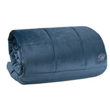 Trapunta Blu Velvet Matrimoniale Blumarine - Biancheria da sogno Pedata