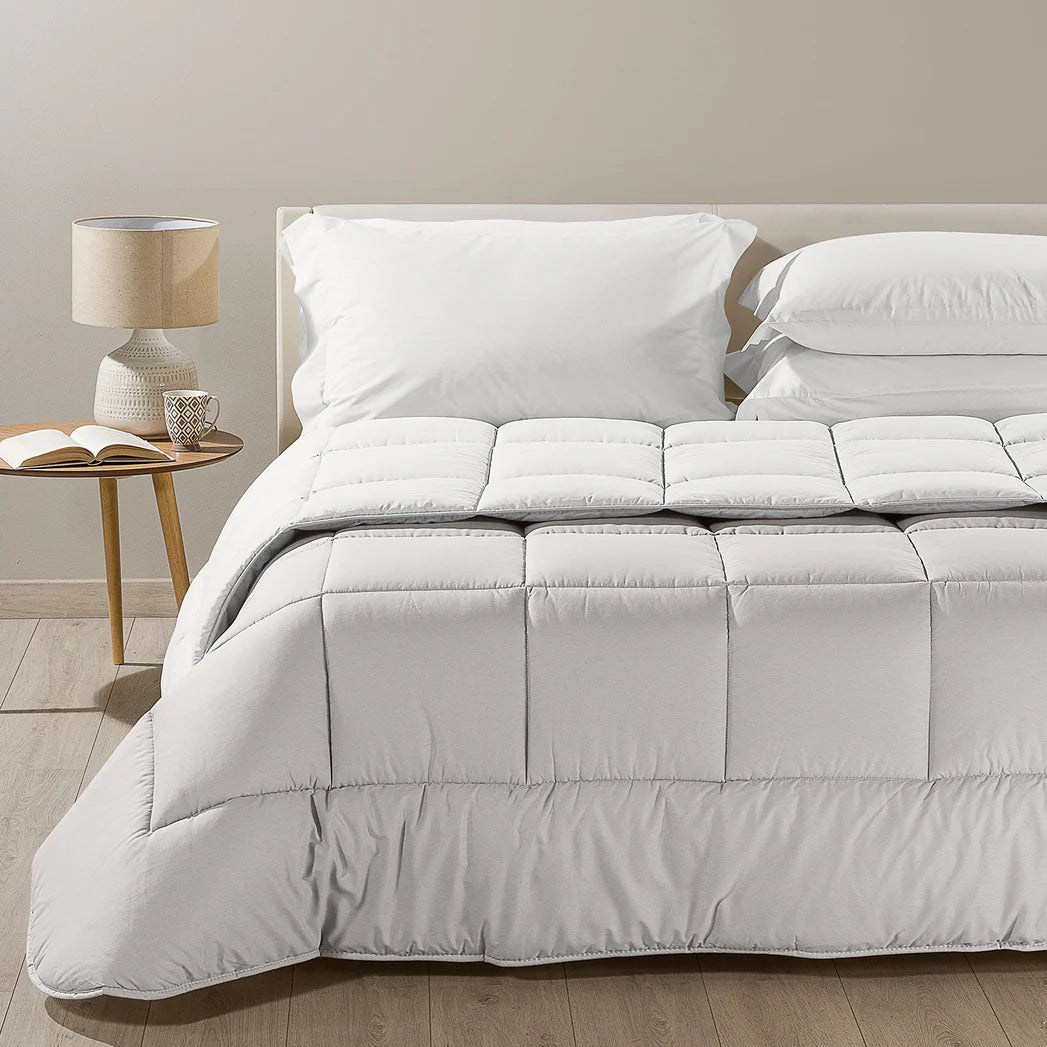 Trapunta Caleffi Bicolor Singola in Cotone - Biancheria da sogno Pedata