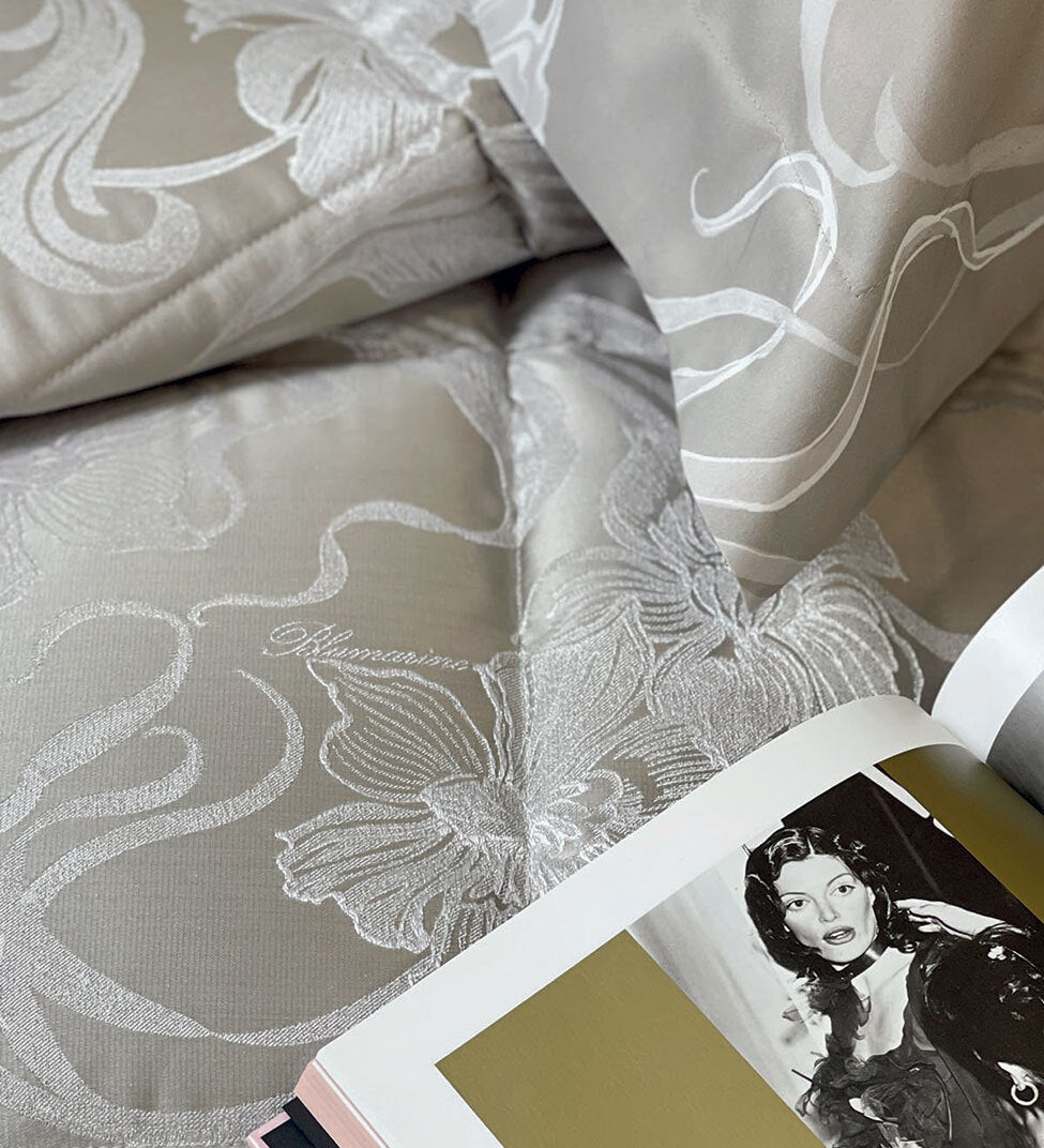 Trapunta Matrimoniale Blumarine Lapis - Biancheria da sogno Pedata