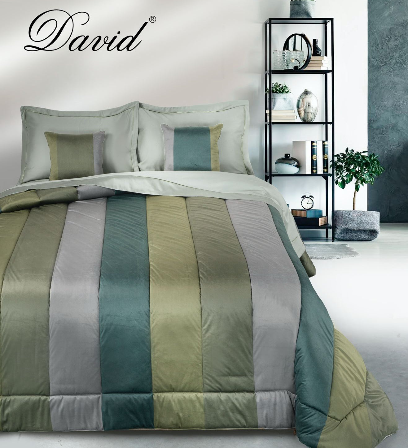 Trapunta Matrimoniale David Freedom - Biancheria da sogno Pedata