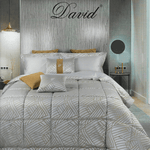 Trapunta Matrimoniale David Hot Design - Biancheria da sogno Pedata