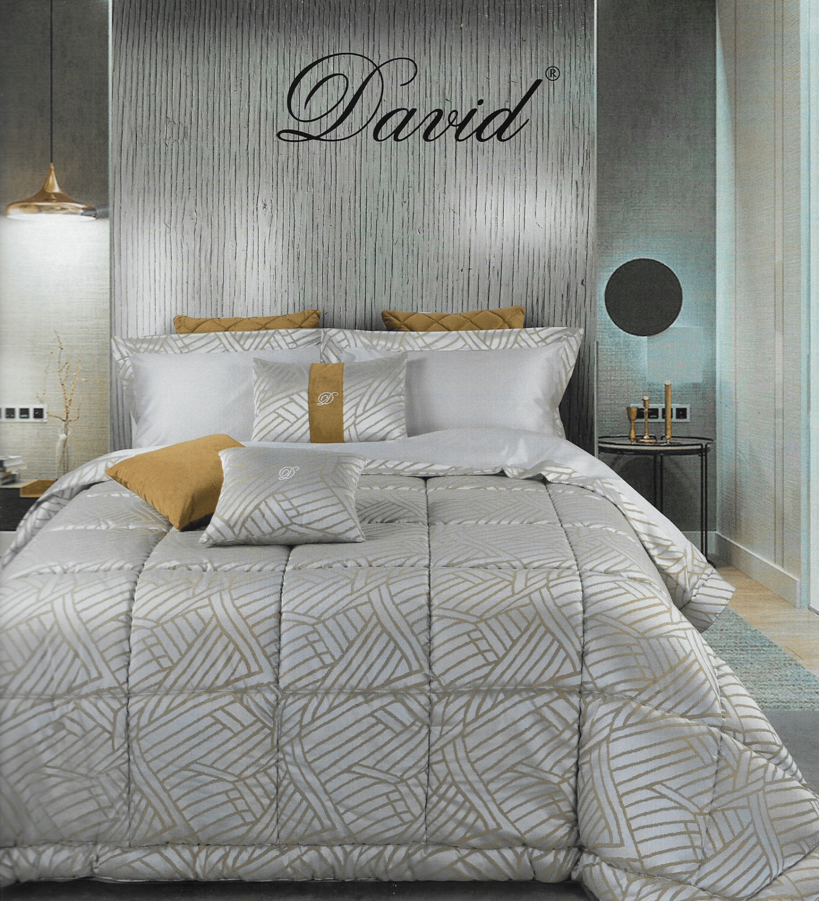 Trapunta Matrimoniale David Hot Design - Biancheria da sogno Pedata