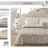 Trapunta Matrimoniale Laura Blasi Gemma - Biancheria da sogno Pedata