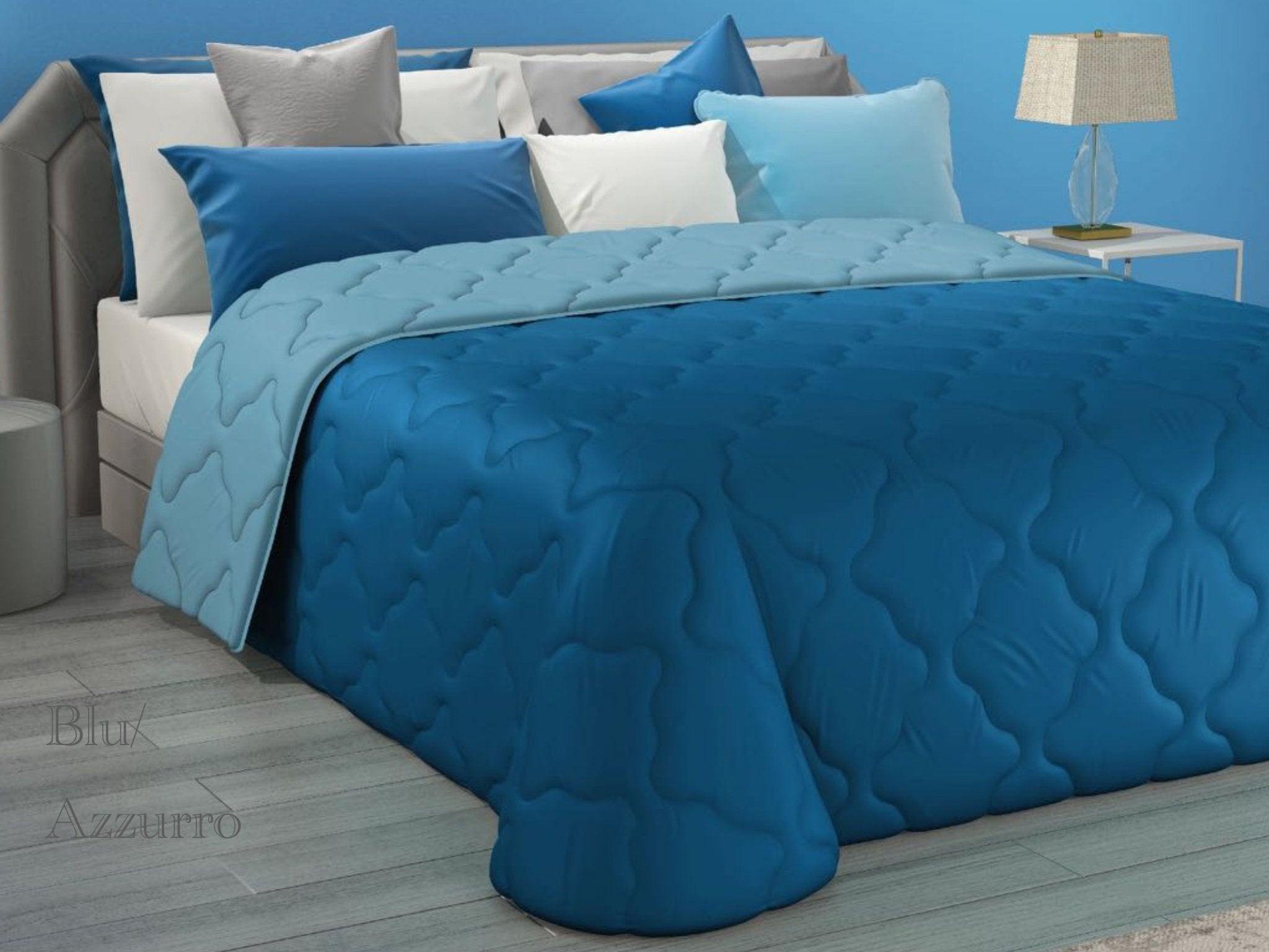 Trapunta Matrimoniale Laura Blasi Medal - Biancheria da sogno Pedata