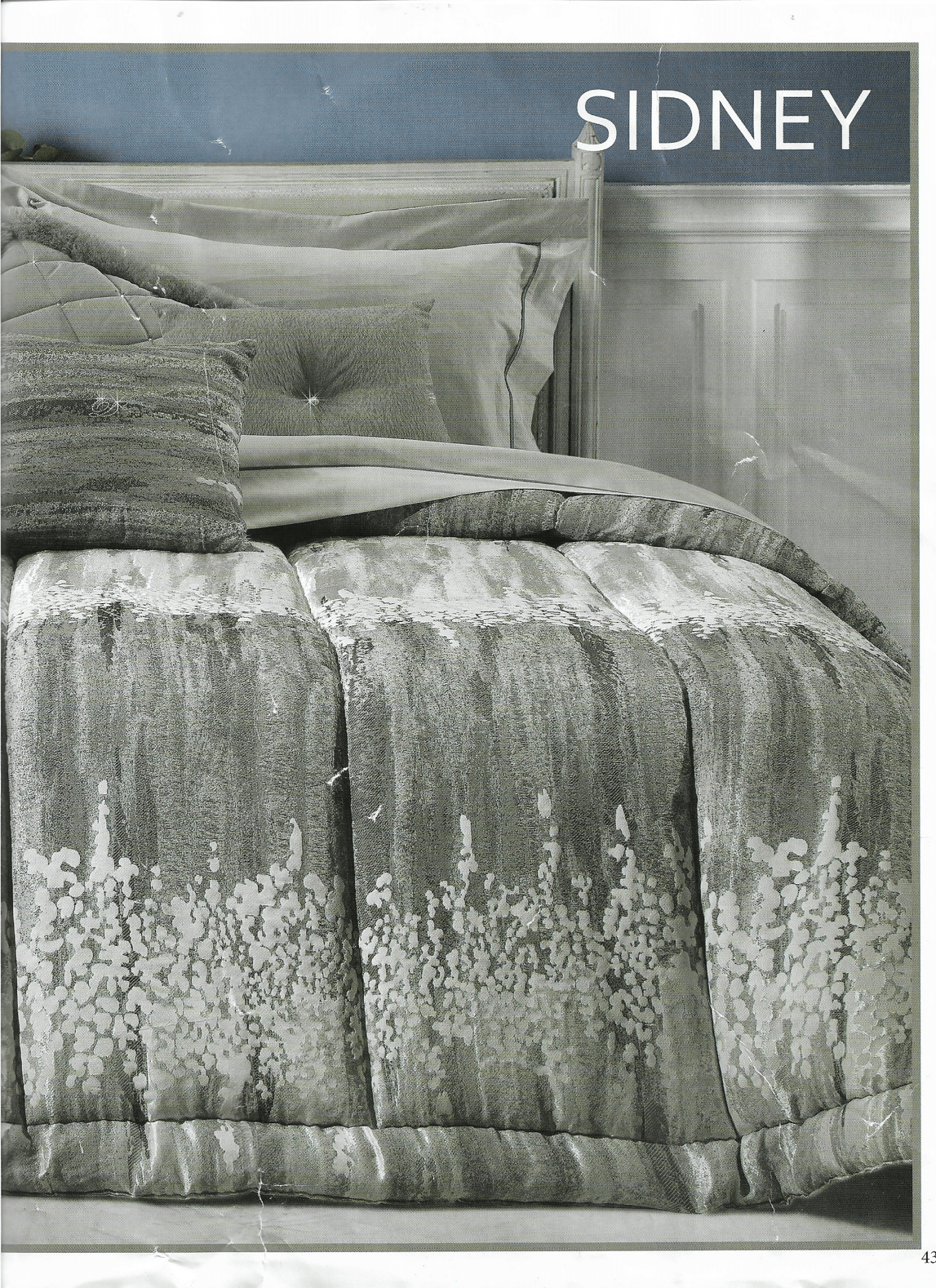 Trapunta Sidney Matrimoniale David - Biancheria da sogno Pedata