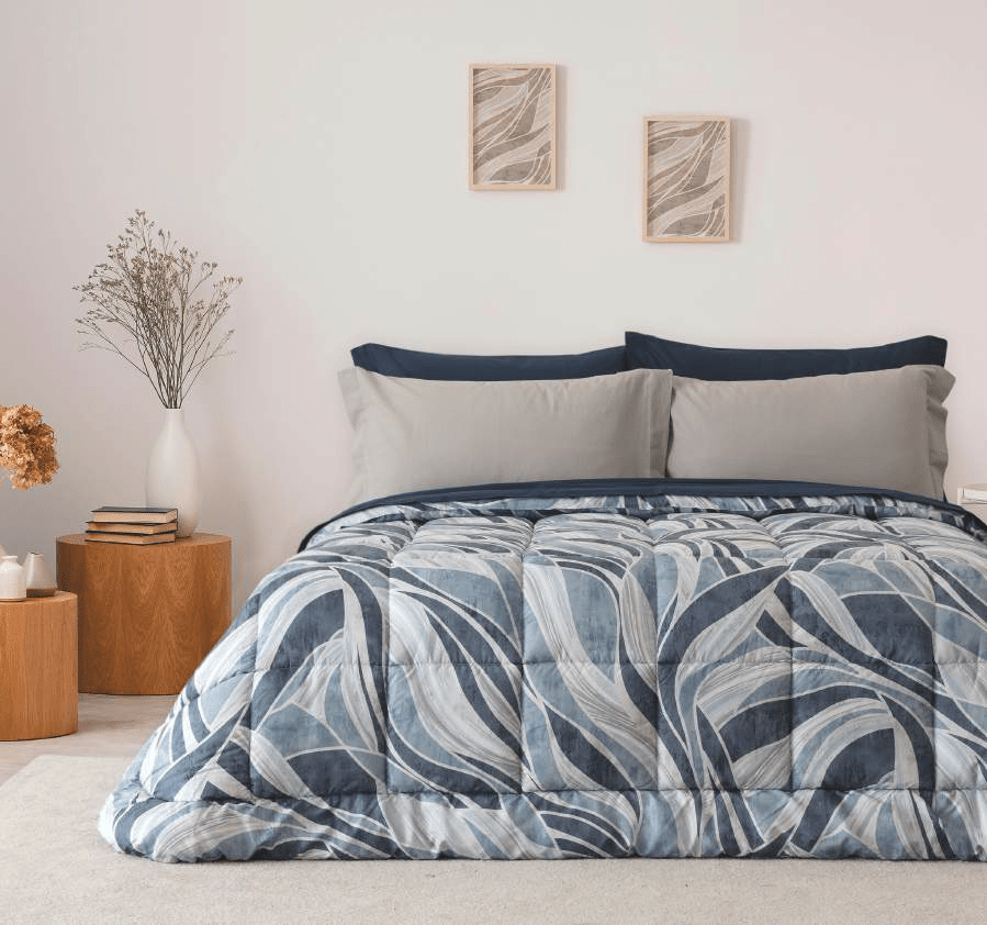 Trapunta Singola Linea Oro Lenia - Biancheria da sogno Pedata