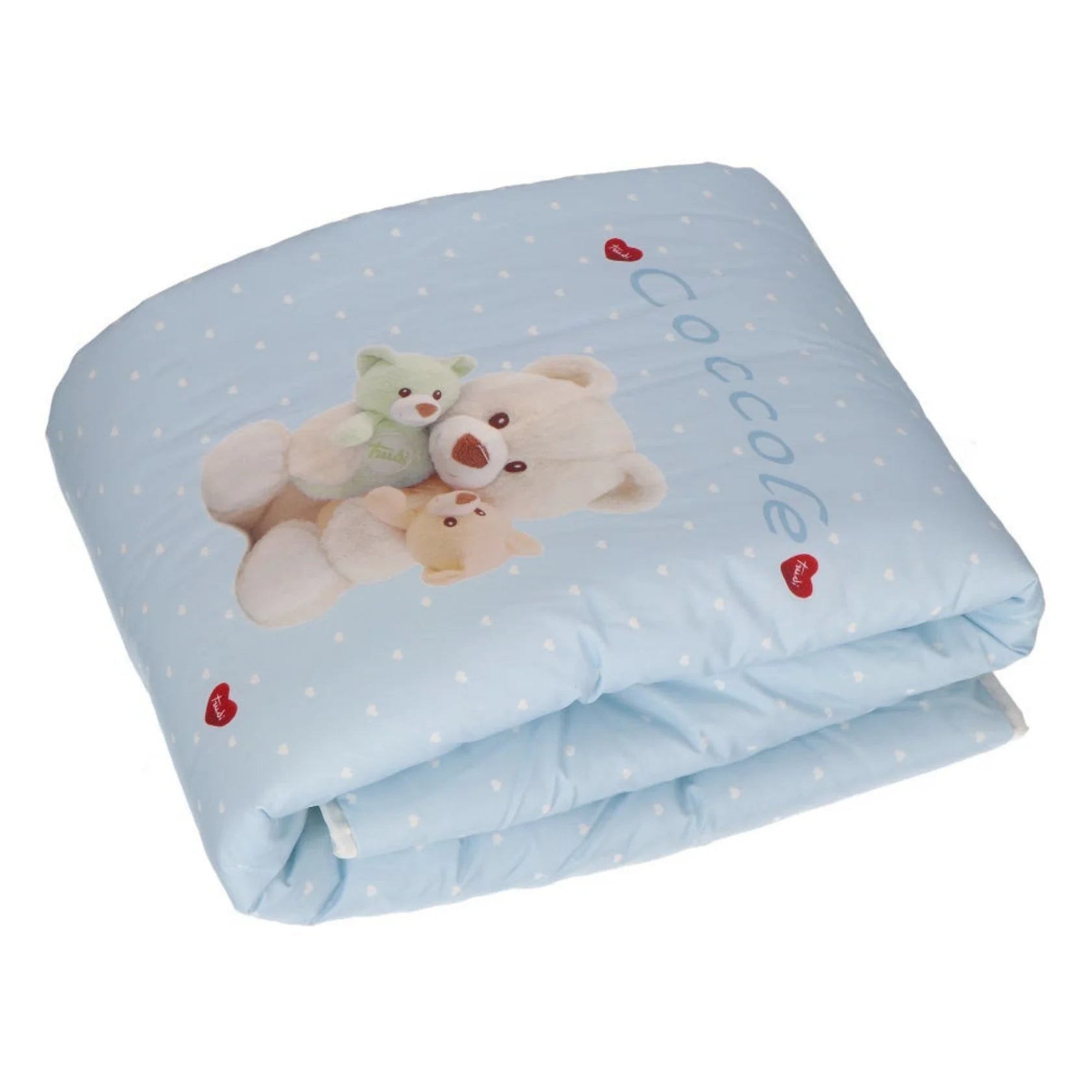 Trapunta+Paracolpi Baby Lettino Trudi Coccole - Biancheria da sogno Pedata