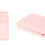 Trapuntino Boutis Tinta Unita con Borsa Matrimoniale Nuvole di Stoffa - Biancheria da sogno Pedata