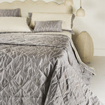 Trapuntino Jacquard Matrimoniale Battaglia Fascino - Biancheria da sogno Pedata