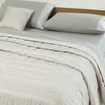 Trapuntino Laura Matrimoniale Battaglia - Biancheria da sogno Pedata