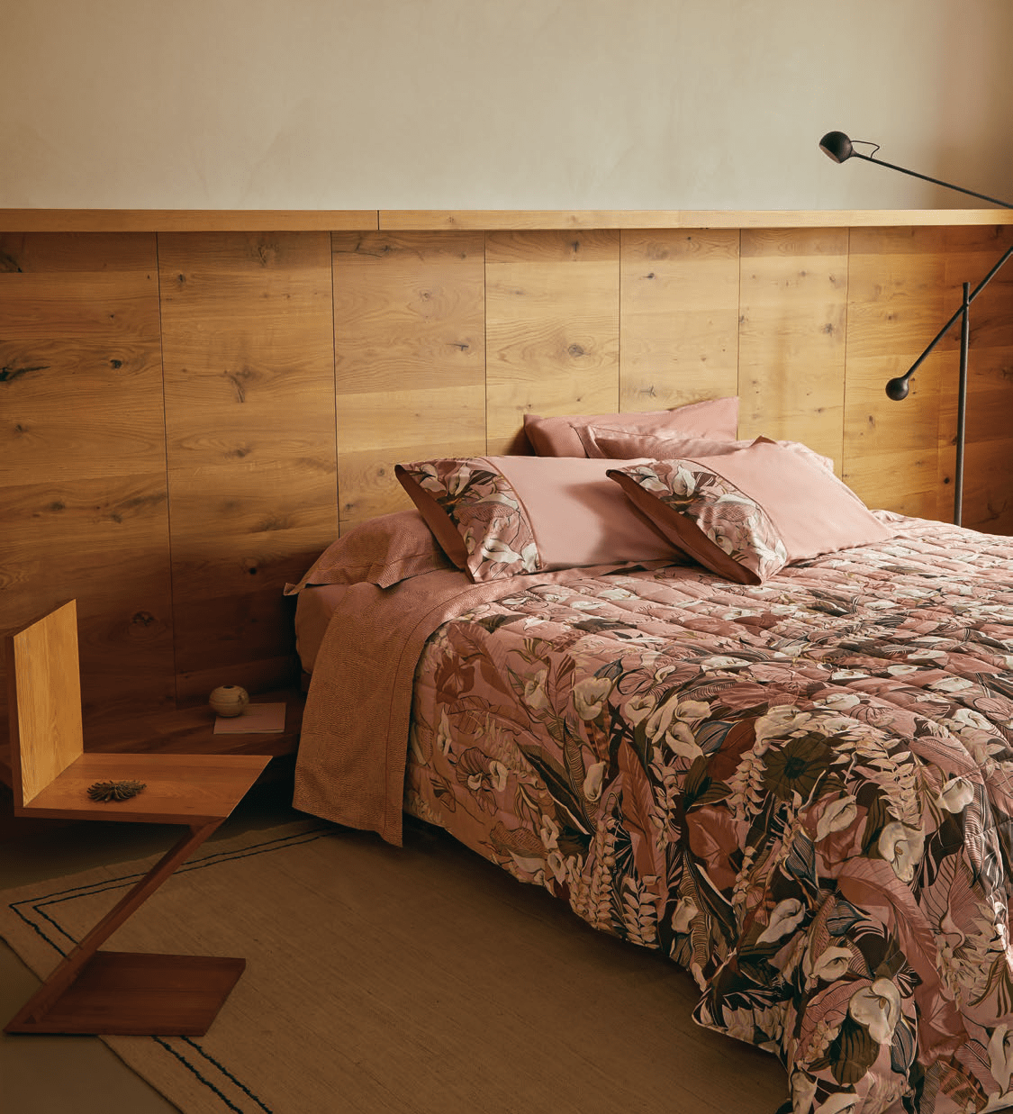 Trapuntino Matrimoniale 270x270 Fazzini Calle - Biancheria da sogno Pedata