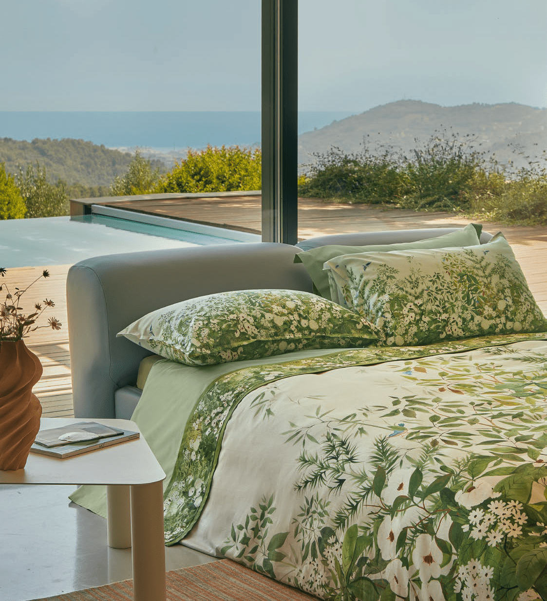 Trapuntino Matrimoniale 270x270 Fazzini Nara - Biancheria da sogno Pedata