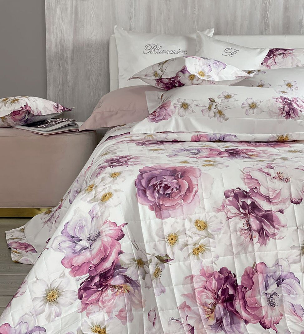 Trapuntino Matrimoniale Blumarine Brook - Biancheria da sogno Pedata