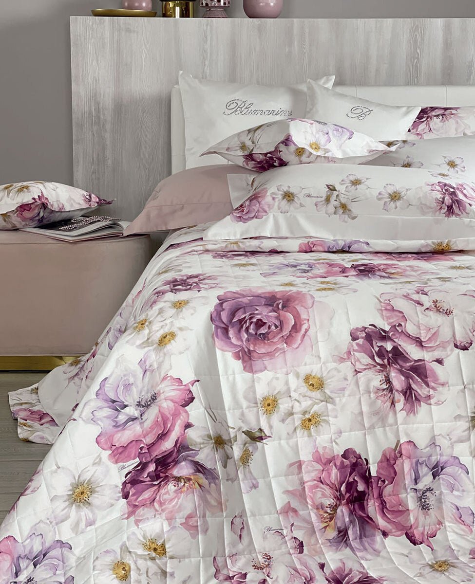 Trapuntino Matrimoniale Blumarine Brook - Biancheria da sogno Pedata