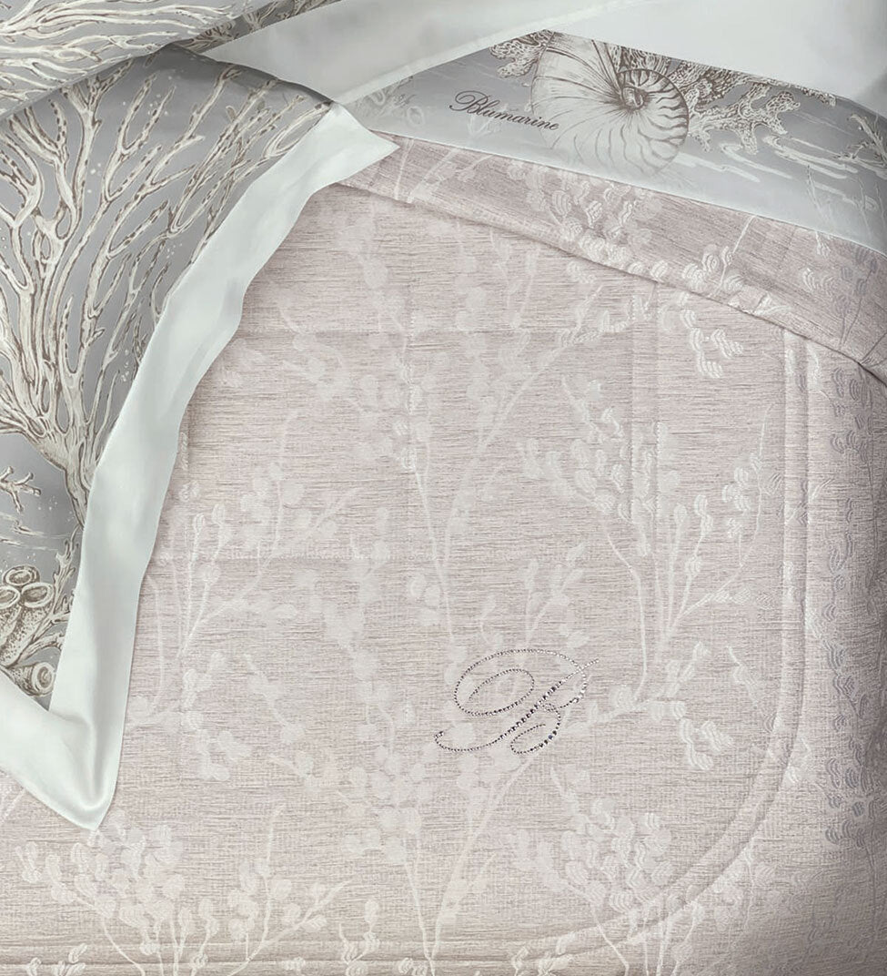 Trapuntino Matrimoniale Blumarine Gea - Biancheria da sogno Pedata