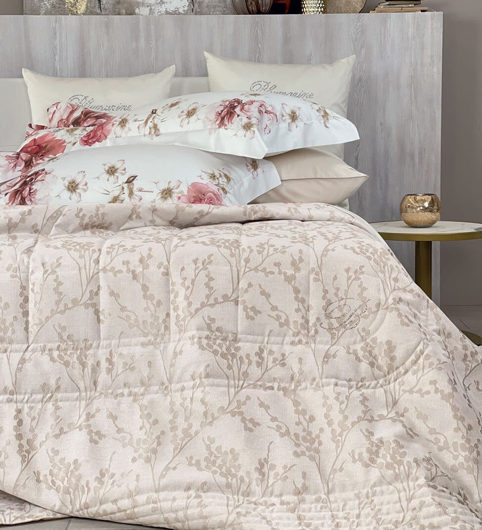 Trapuntino Matrimoniale Blumarine Gea - Biancheria da sogno Pedata