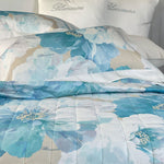 Trapuntino Matrimoniale Blumarine Hibiscus - Biancheria da sogno Pedata