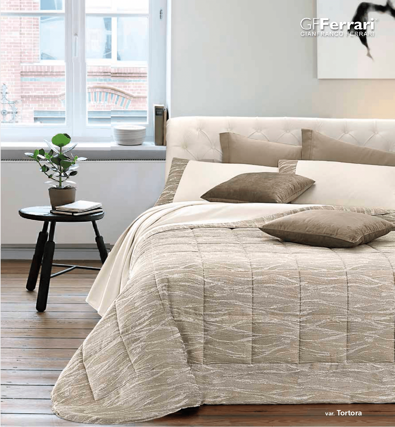 Trapuntino Matrimoniale GFFerrari Gioia - Biancheria da sogno Pedata