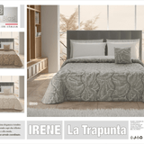 Trapuntino Matrimoniale Laura Blasi Irene - Biancheria da sogno Pedata