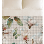 Trapuntino Matrimoniale Linea Oro Magnolia - Biancheria da sogno Pedata