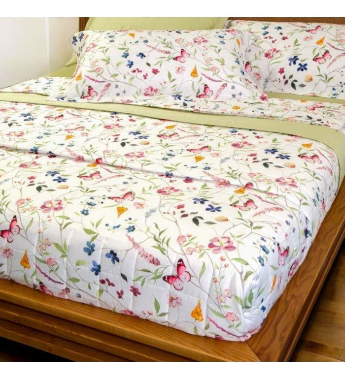 Trapuntino Matrimoniale Neith Jole - Biancheria da sogno Pedata