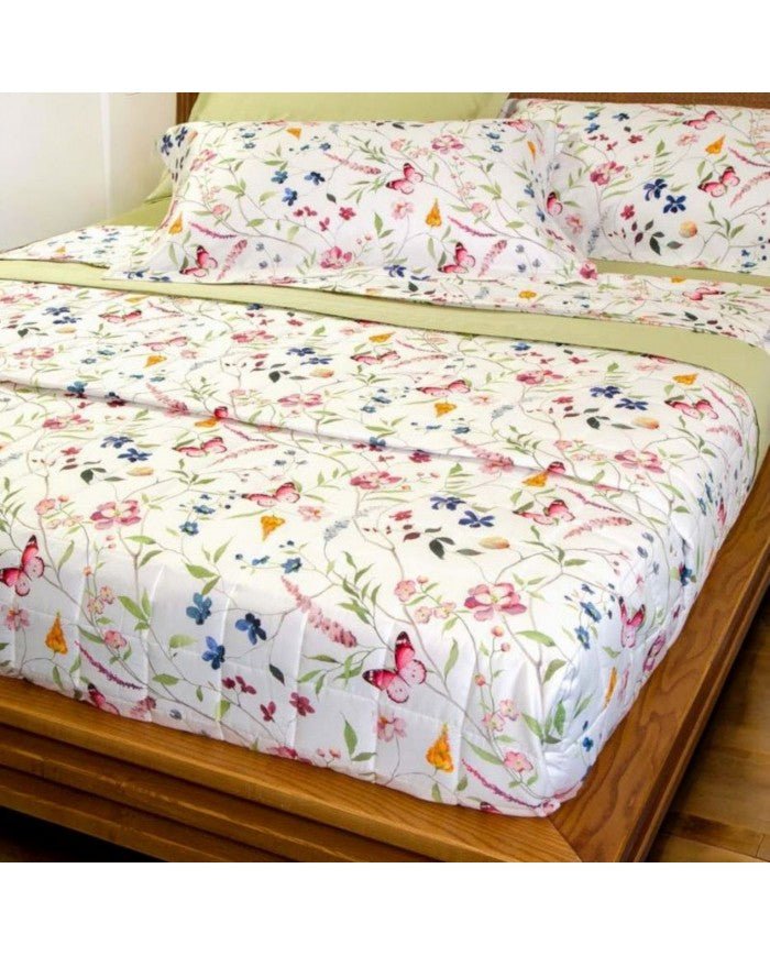 Trapuntino Matrimoniale Neith Jole - Biancheria da sogno Pedata