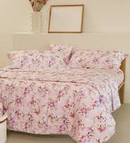 Trapuntino Rosy Matrimoniale Neith - Biancheria da sogno Pedata