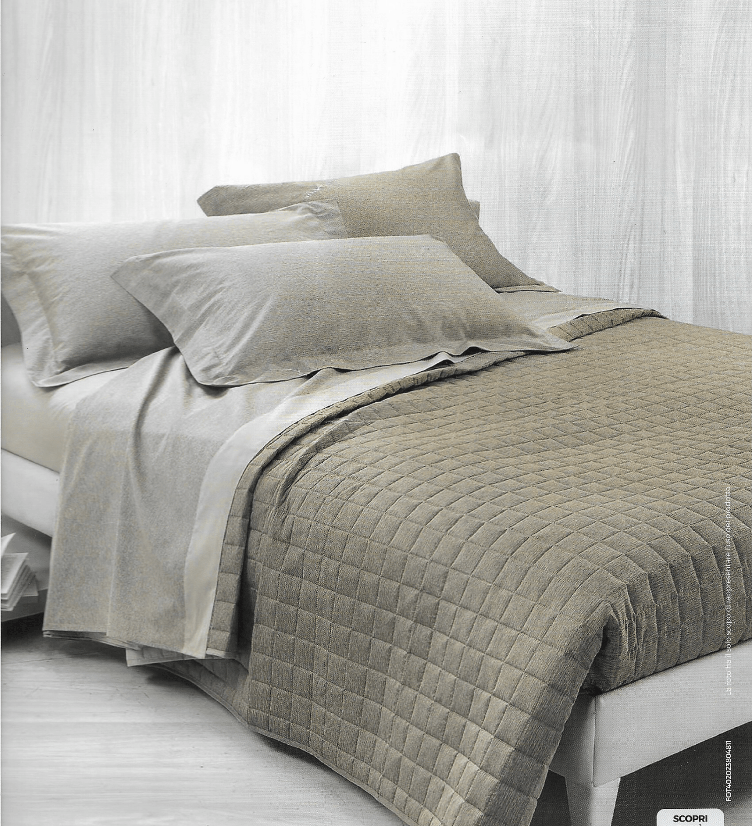 Trapuntino Somma Tea Matrimoniale - Biancheria da sogno Pedata