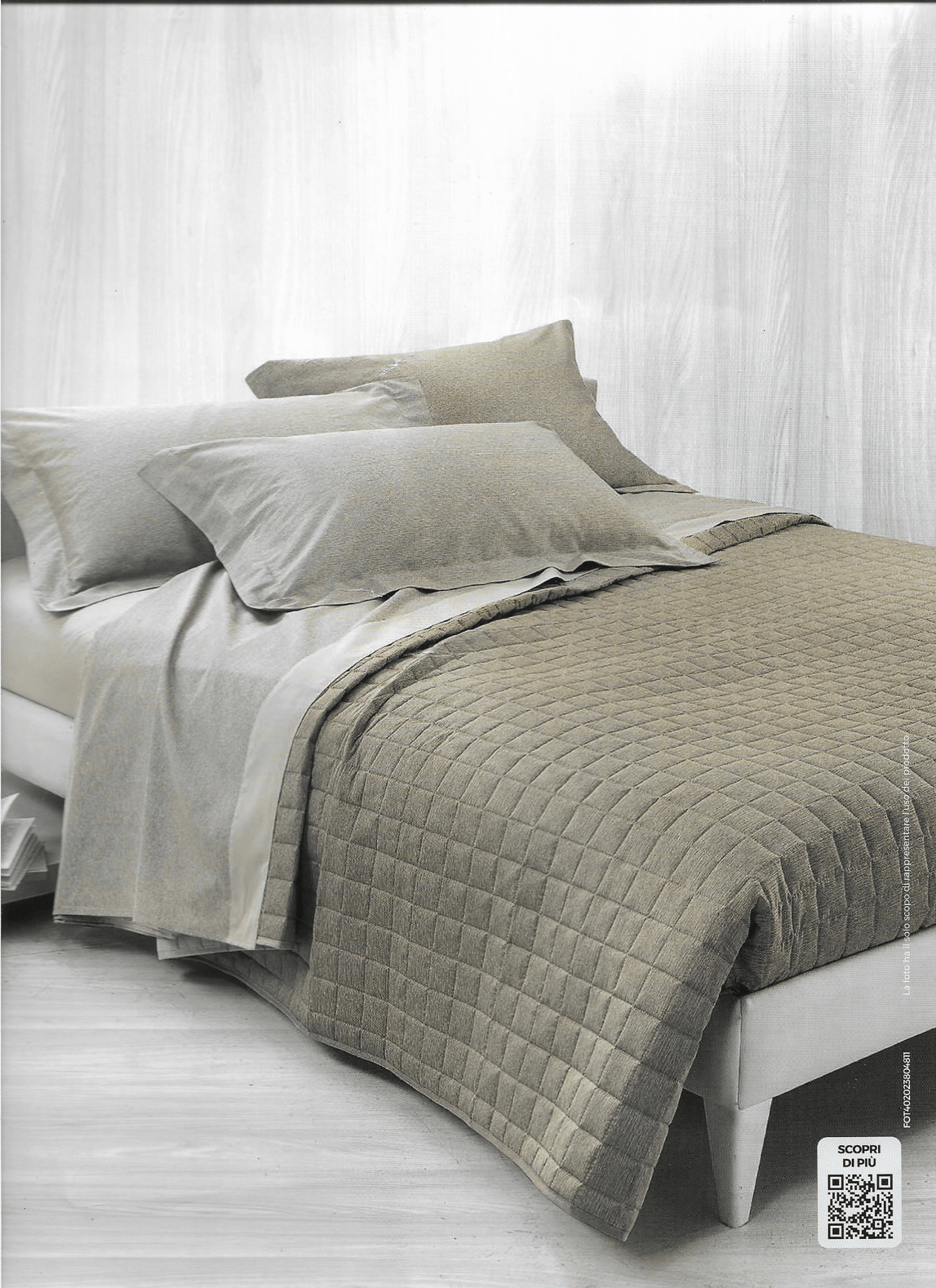 Trapuntino Somma Tea Matrimoniale - Biancheria da sogno Pedata