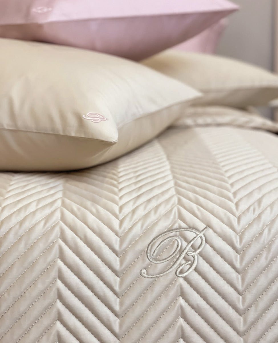 Trapuntino Stile Blu Matrimoniale Blumarine - Biancheria da sogno Pedata