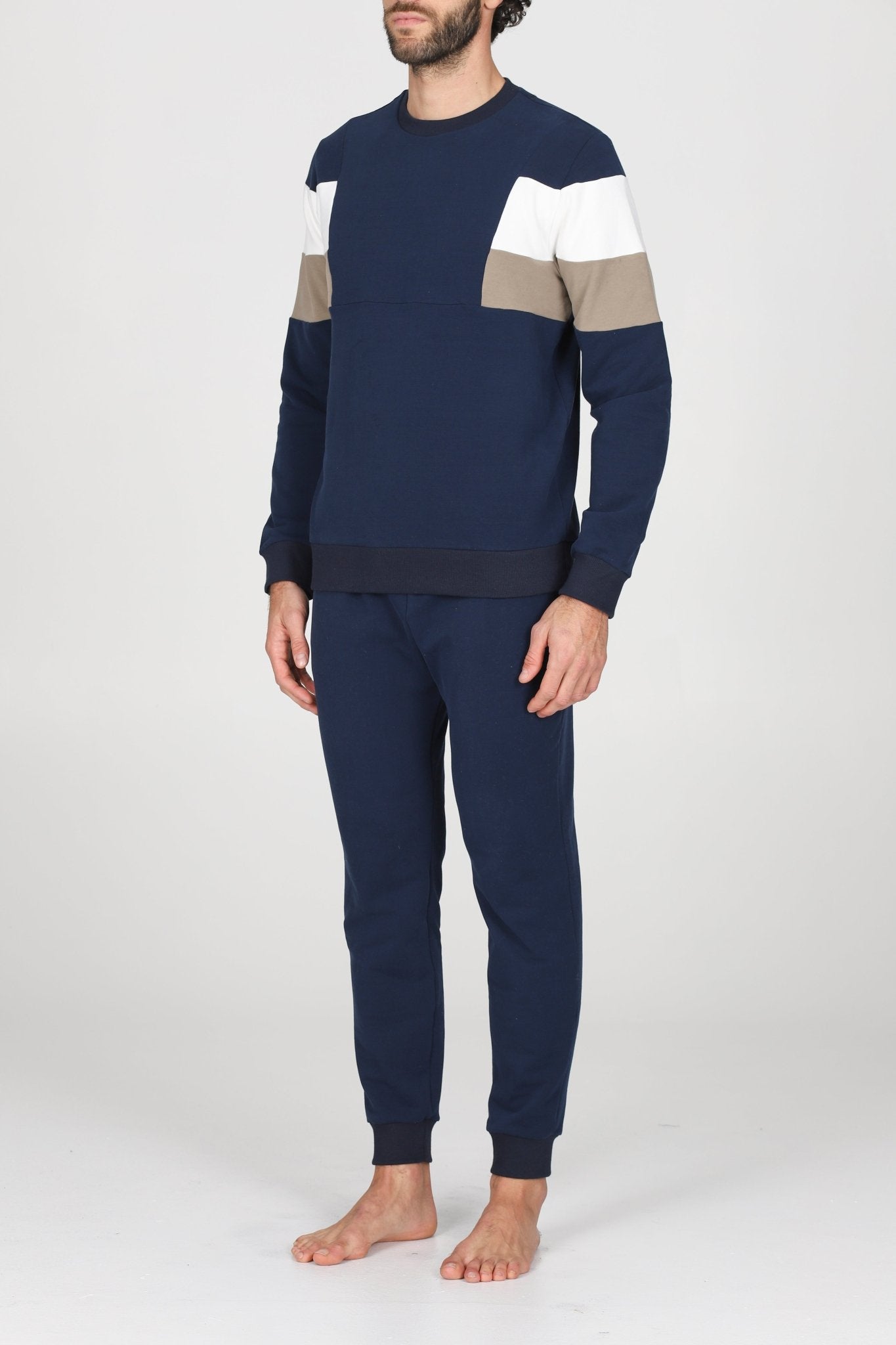 Tuta Uomo Girocollo Julipet Norcia JDL310 - Biancheria da sogno Pedata