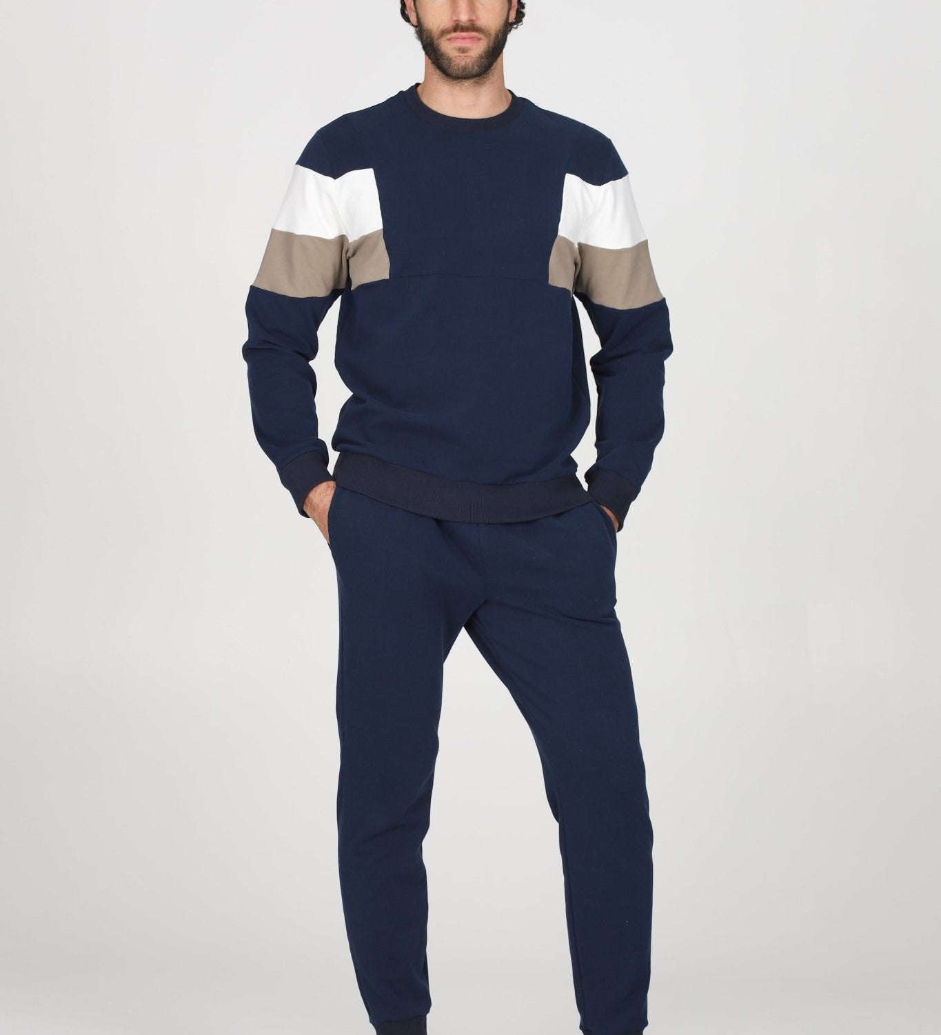 Tuta Uomo Girocollo Julipet Norcia JDL310 - Biancheria da sogno Pedata