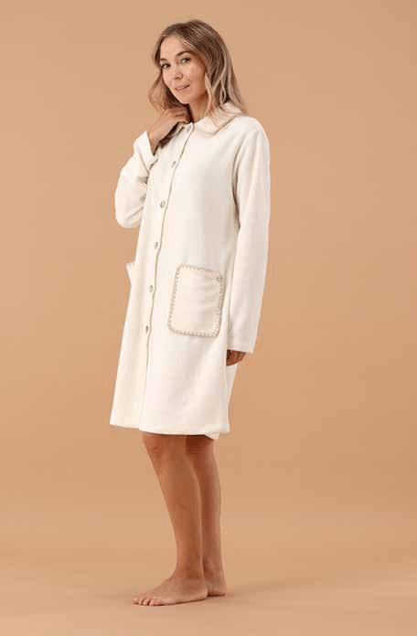 Vestaglia con Bottoni Donna MaryHome 6V85076 - Biancheria da sogno Pedata