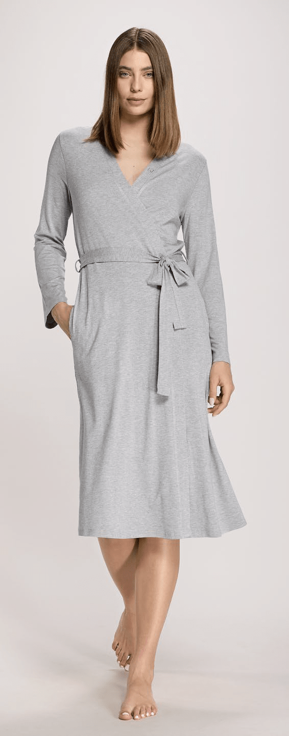 Vestaglia Donna Incrociata Interlock Liu - Jo DL0140 - Biancheria da sogno Pedata